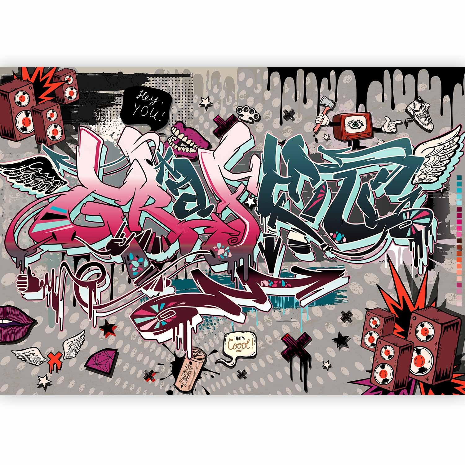 Murando Papier Peint Intissé Bois 350x256 Cm Décoration Murale XXL