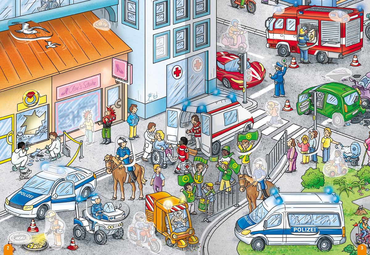 Wimmeln, Rätseln, Stickern: Fahrzeuge