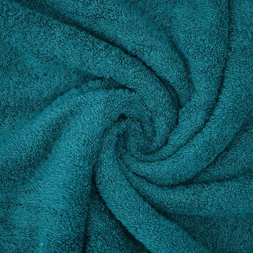 Vista 52 de DAN RIVER Paquete de 1 toalla de baño de 40 x 80 pulgadas, toallas de baño extragrandes de secado rápido para baño, toallas suaves y absorbentes