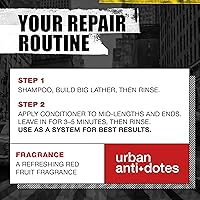 Vista 6 de Tigi Bed Head Urban Anti+dotes Resurrection Shampoo & Conditioner Damage Level 3, 25.36 Ounce(Pack of 2)