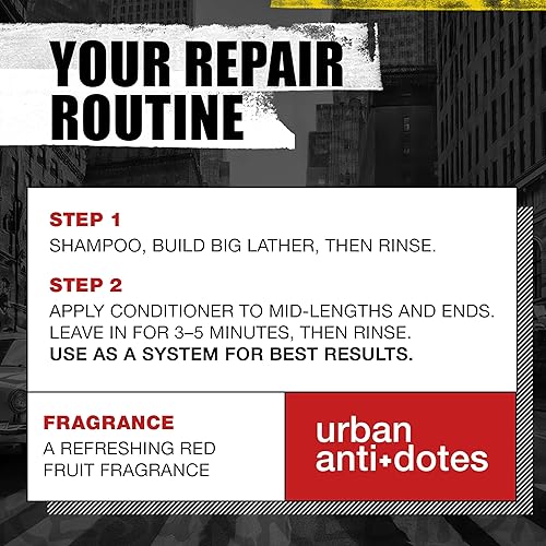 Miniatura 6 de Tigi Bed Head Urban Anti+dotes Resurrection Champú y acondicionador de daño Nivel 3, 25.36 onzas (paquete de 2)
