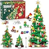 Advent Calendar 2025 Adult kids teen Boys Girls women men, Teenager boys girls LED Christmas Tree Building Set advent calendar 2025 for kids teens boys ,24 Boxes 1100+ Pcs Christmas advent Calendars Building Blocks,kid teen adults advent calendars 2025