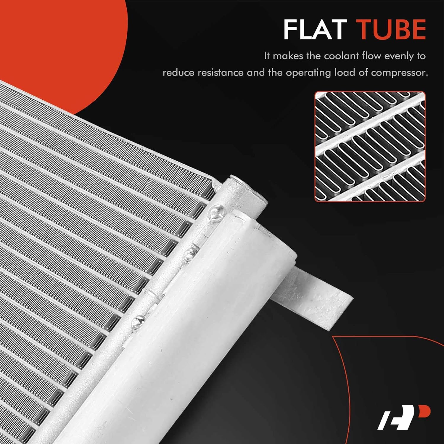 A-Premium Air Conditioning A/C Condenser Compatible with Hyundai Elantra 2017-2019, 1.4L 1.6L