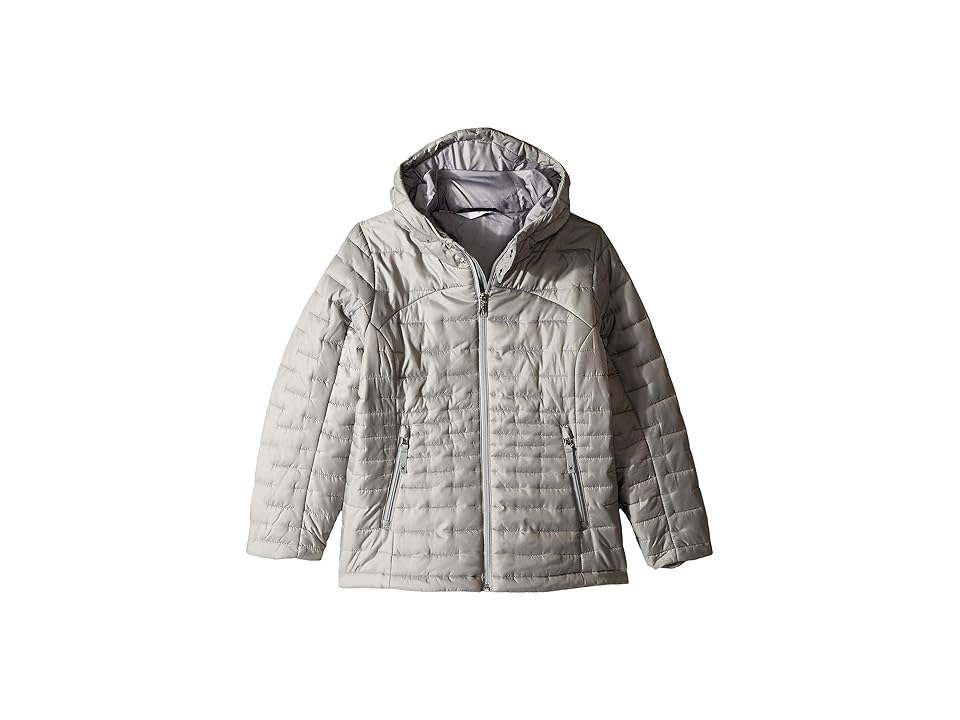 

Spyder Kids Edyn Hoodie Insulated Jacket (Big Kids) (Silver/Silver) Girl's Coat