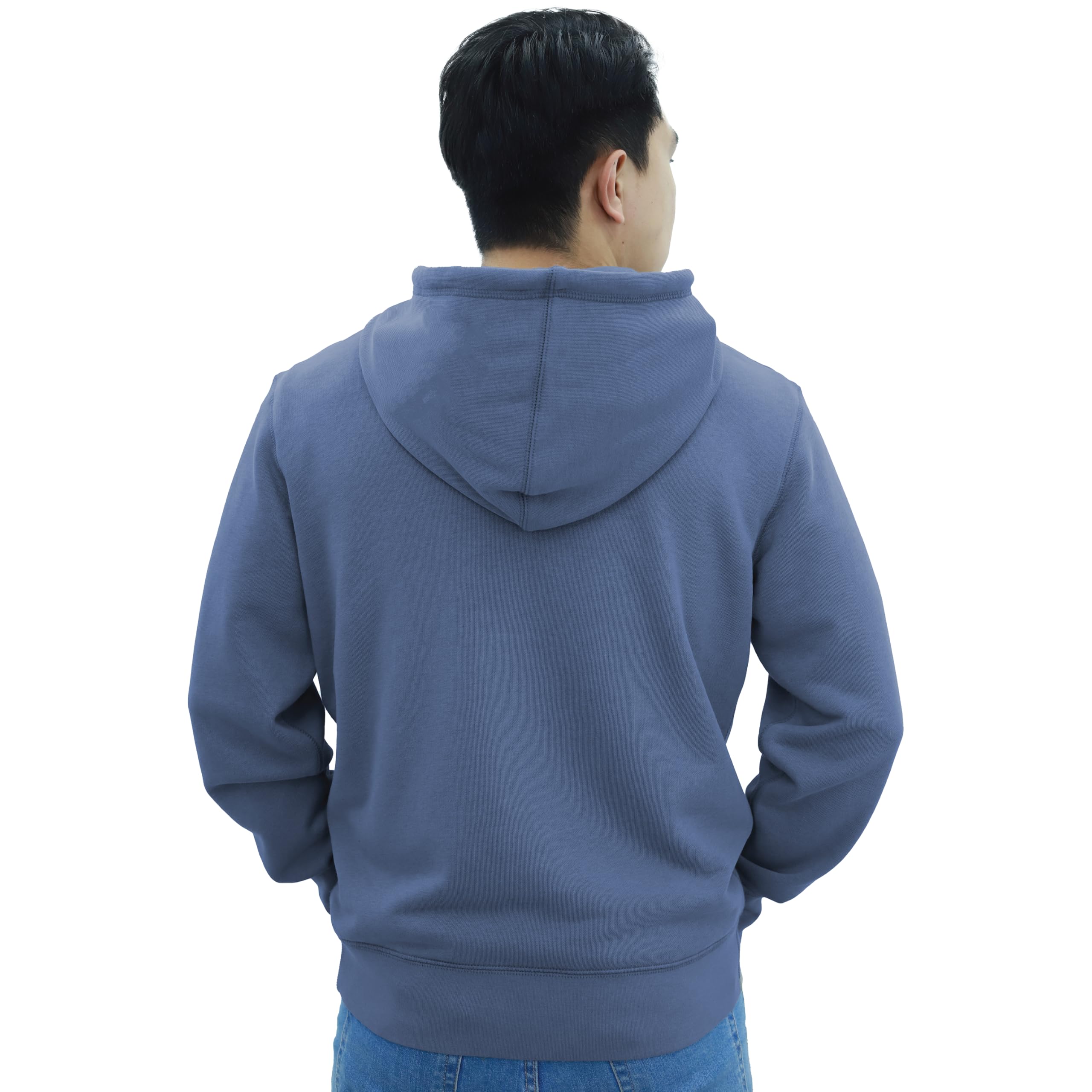 SoftSpun Hoodies for Men UK Premium Grade| 100% Original Plain Mens Hoodies Pullover Year-Round Cotton Fleece Hooded Sweatshirt