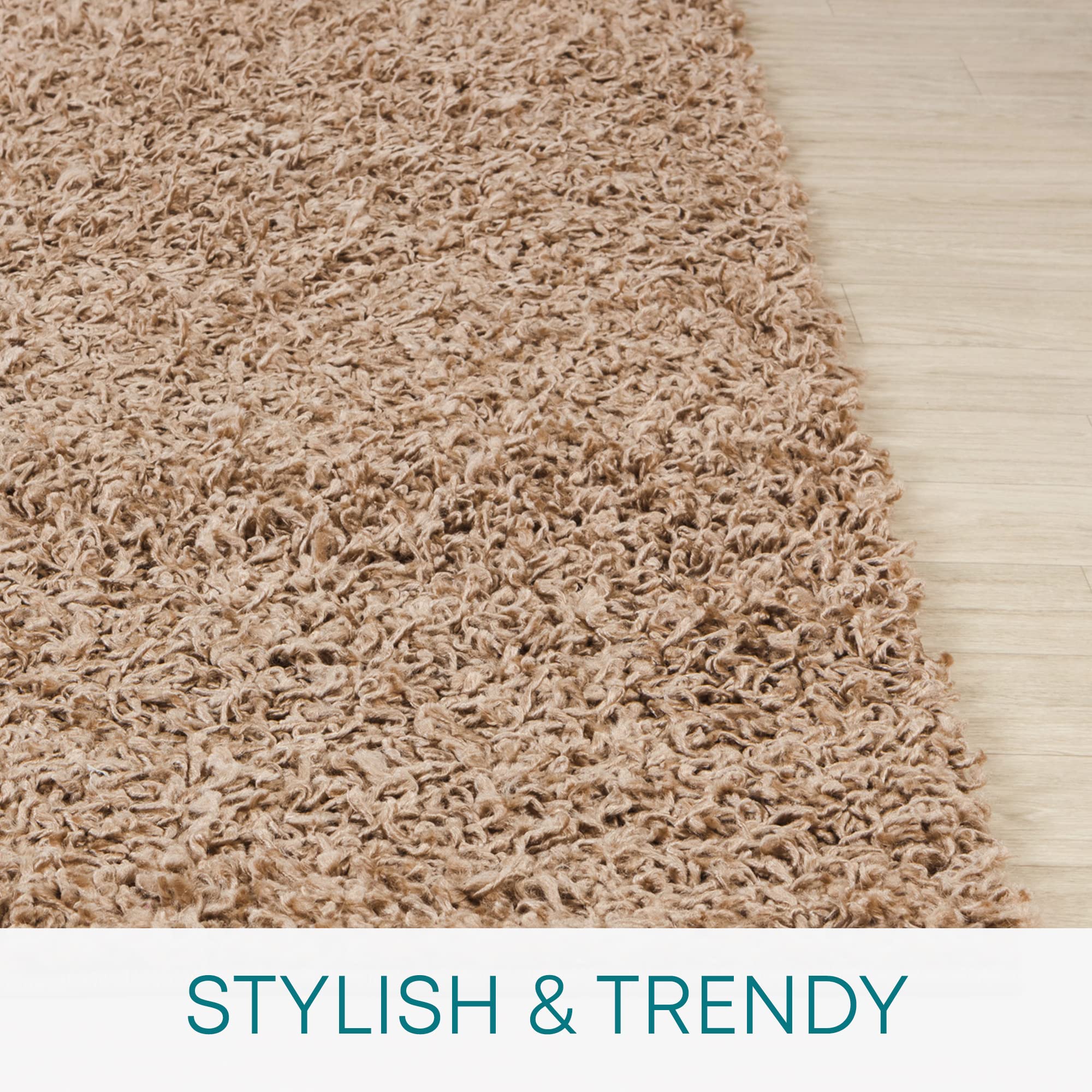 Livabliss Home Shaggy Rug, Modern Berber Rugs Living Room, Large 120 cm, Soft Shaggy Rugs for Bedroom - Image 2