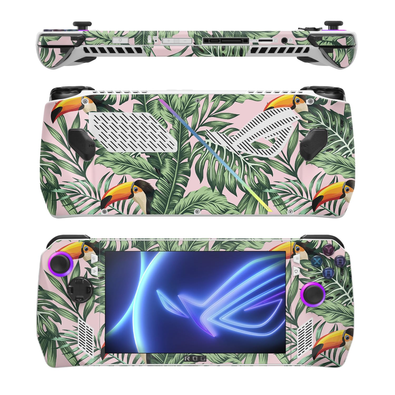 MightySkins Skin Compatible with Asus ROG Ally - Hidden Toucan | Protective, Durable, and Unique Vinyl Decal wrap Cover | Easy to Apply, Remove, and Change Styles