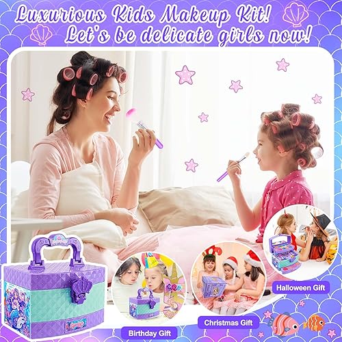 Miniatura 6 de Juguetes para niñas, kit de maquillaje para niñas, lavables para niñas, juguetes para niñas pequeñas, juguetes para niñas de 3, 4, 5, 6, 7, 8, 9,