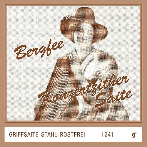 Optima Cítara cuerdas digitación afinación vienesa Extended 1251.W.H set