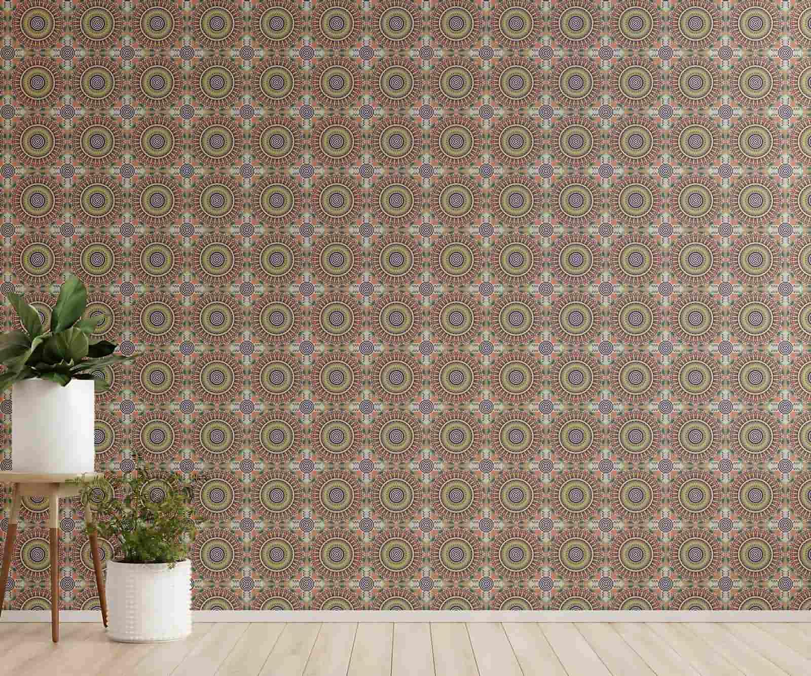 Sypialnia tapeta kuchnia mural redukcja hałasu etniczna retro luksusowa