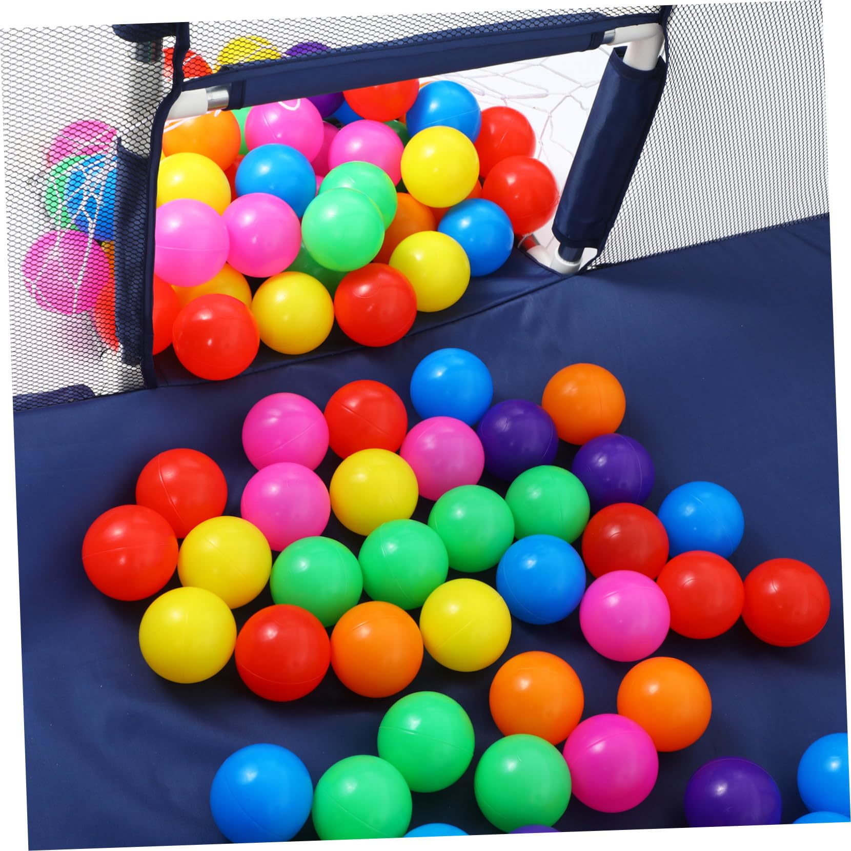 BESPORTBLE 100 Bolas Redondas de Plástico para Piscina de Bolas Oceánicas, Juguetes Funcionales para Niños en Fiestas y Juegos de Piscina Color Aleatorio