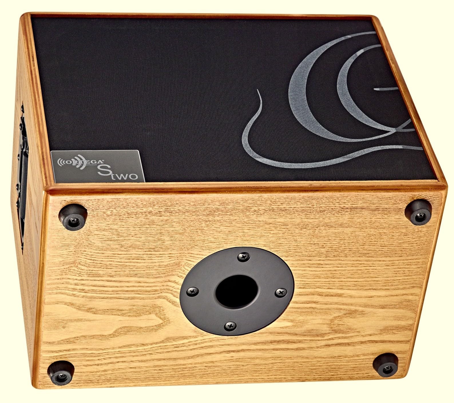 Ortega Guitars Amplification Series Speaker - 8 Zoll Lautsprecher - 150 Watt Ausgangsleistung - Inklusive Tragetasche - Esche, Natur (STWO)
