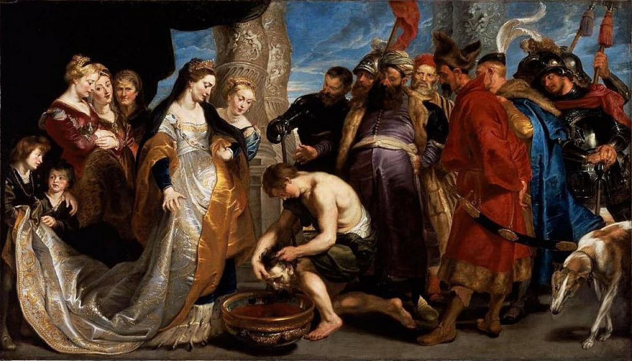 POSTERIIk Famous Animal Posters Vintage Picture Legend of Tomyris by Peter Paul Rubens Modern Wall Decor for Home Decor 60x90cm