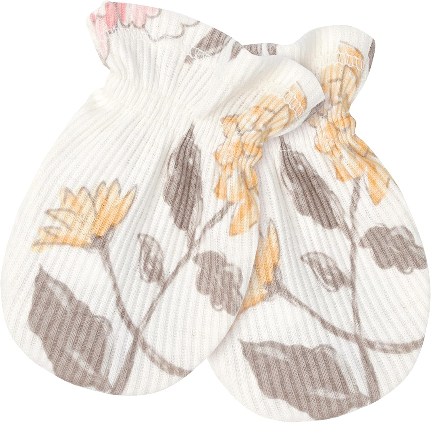 Just Born baby-girls 4-piece Caps & Mittens Set - Image 5