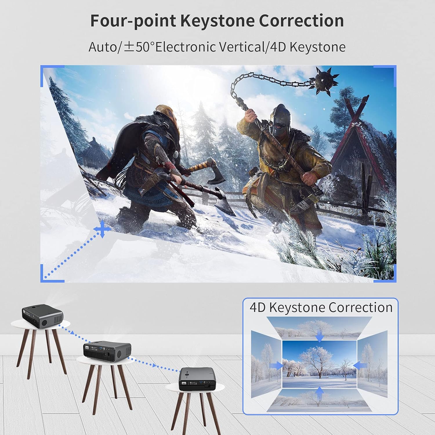 50% Off Discount Smart Native 1080P Projector, 5G WiFi Bluetooth Projector,Support 4k Digital 4D Keystone &Zoom, 200 Wireless Home Outdoor Movie Projector for HDMI/USB/Laptop/iOS&Android Smartphone/TV Stick/DVD/PPT Top Brands Smart Native 1080P Projector, 5G WiFi Bluetooth Projector,Support 4k Digital 4D Keystone &Zoom, 200 Wireless Home Outdoor Movie Projector for HDMI/USB/Laptop/iOS&Android Smartphone/TV Stick/DVD/PPT