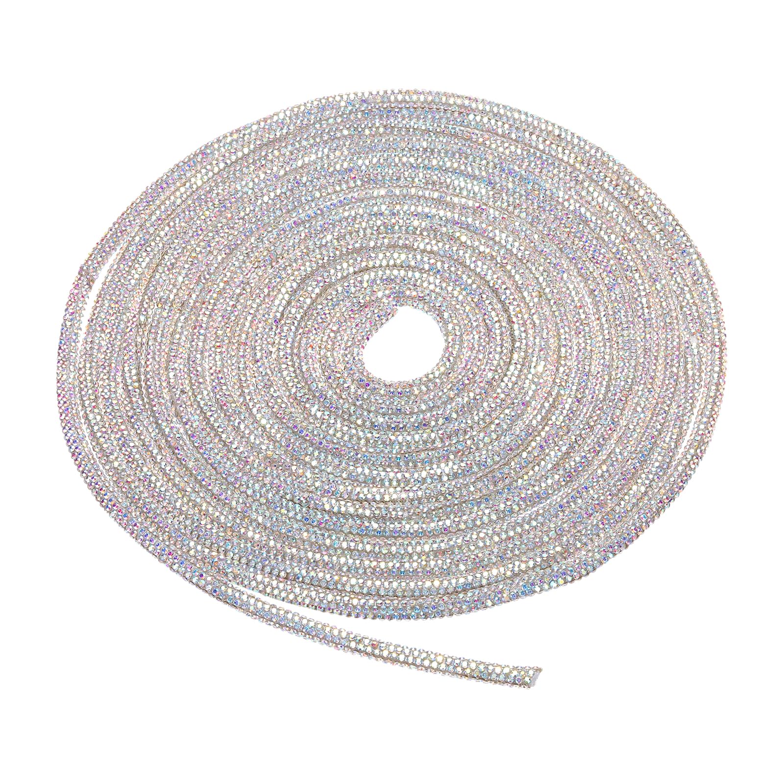 MECCANIXITY Rhinestone Glitter Shoelaces Crystal Bling Shiny Round Shoe Drawstring Rope String Cords Charm