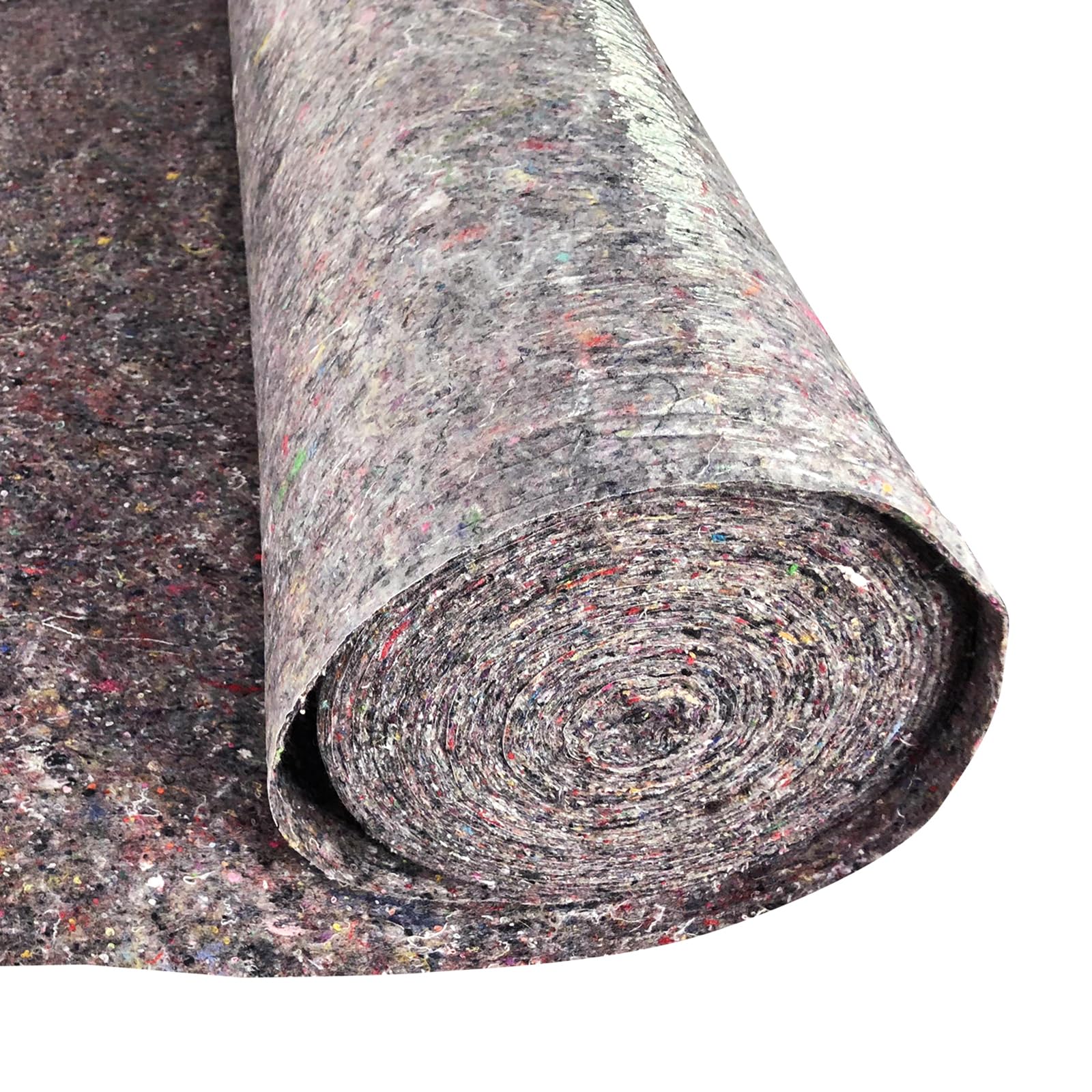 LZQ Rotolo di pellicola di copertura per pittura, 50 m, 180 g/m², con rivestimento in PE antiscivolo, protezione contro la perdita di liquidi, rivestimento per pavimenti