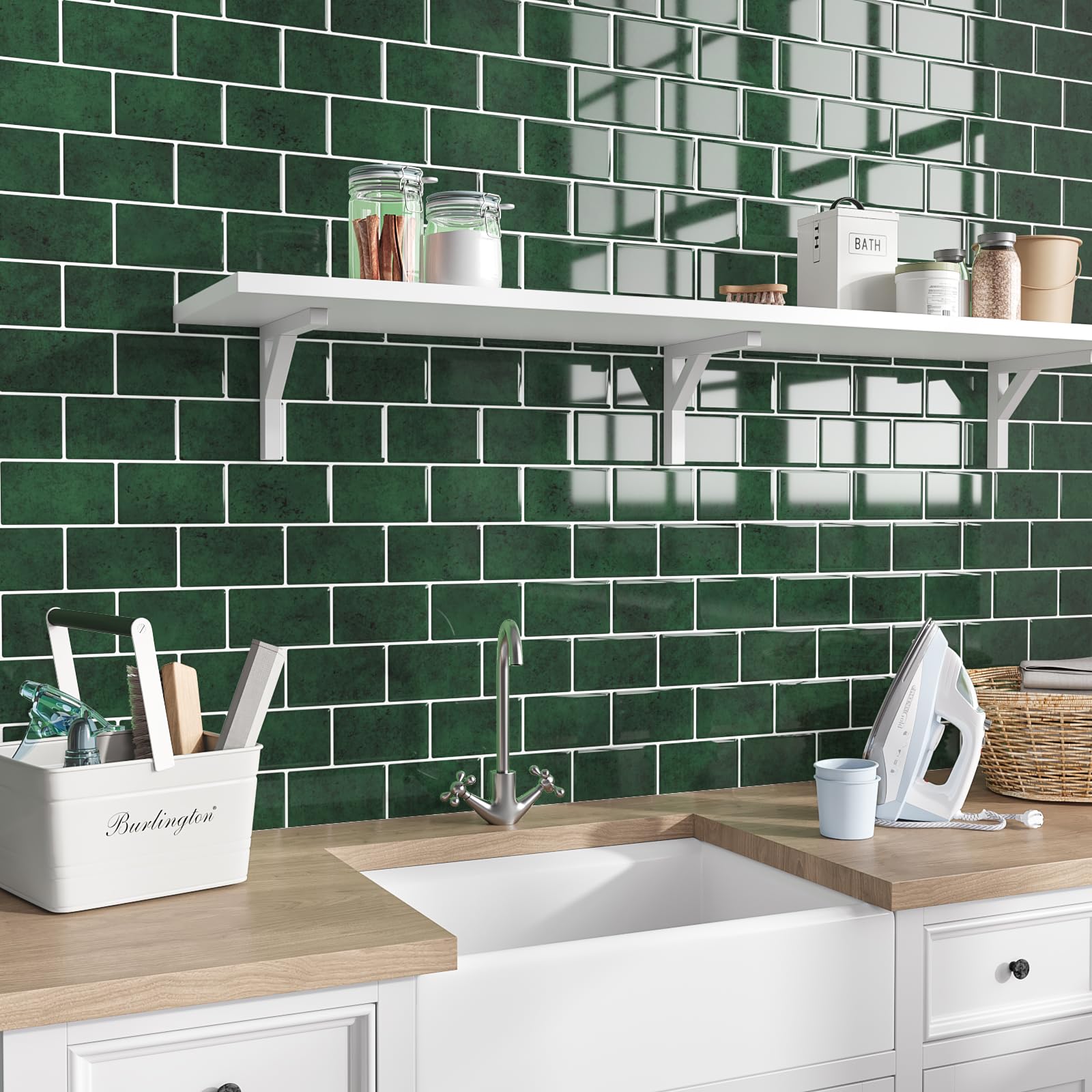 Hojas De Azulejos De Metro De Home Depot COLAMO Protector Contra