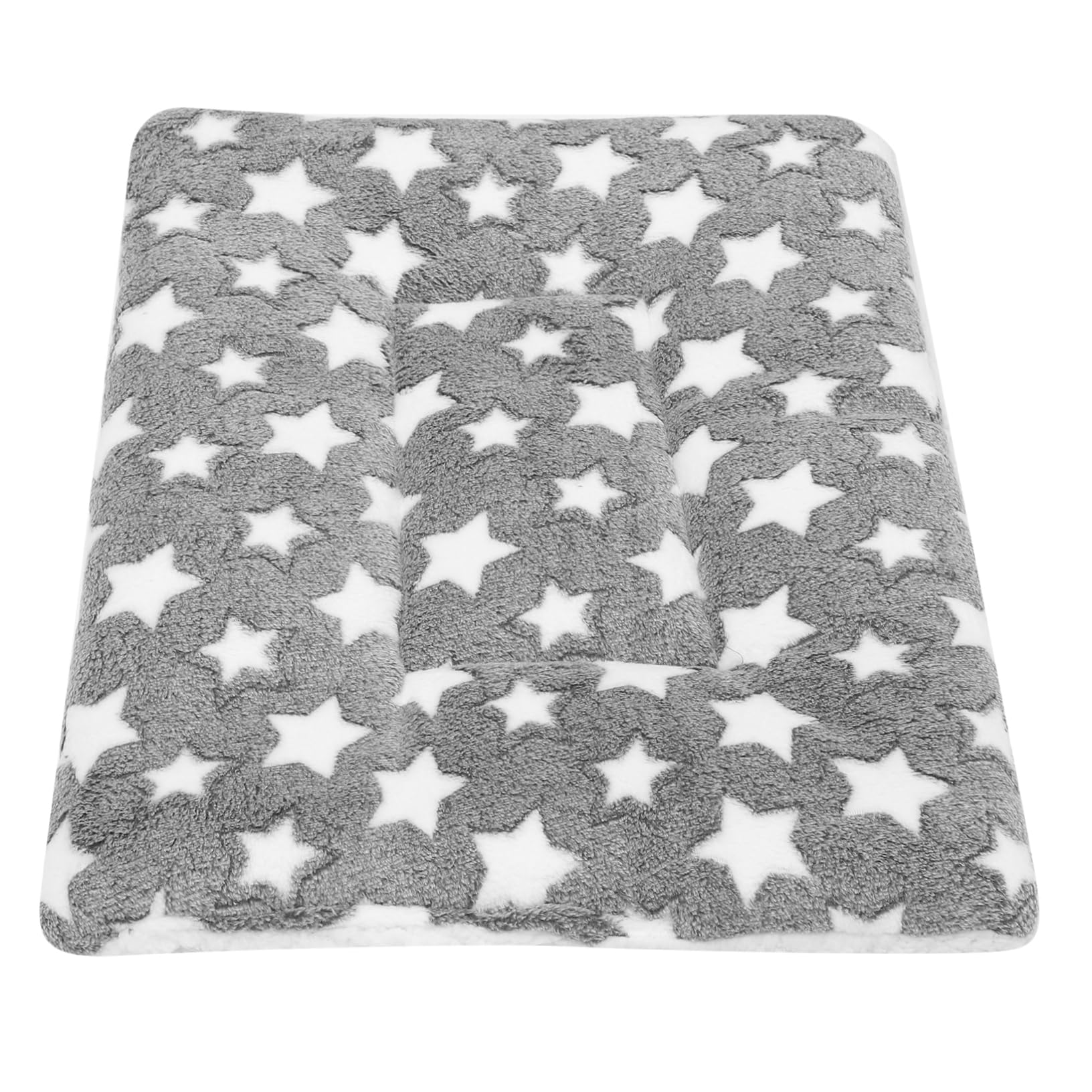 VICASKY 1Pc Washable Flannel Pet Pad Durable Odor Pet Cushion for All Seasons Suitable for Indoor Outdoor Use Provides Comfort Warmth for Dogs Cats