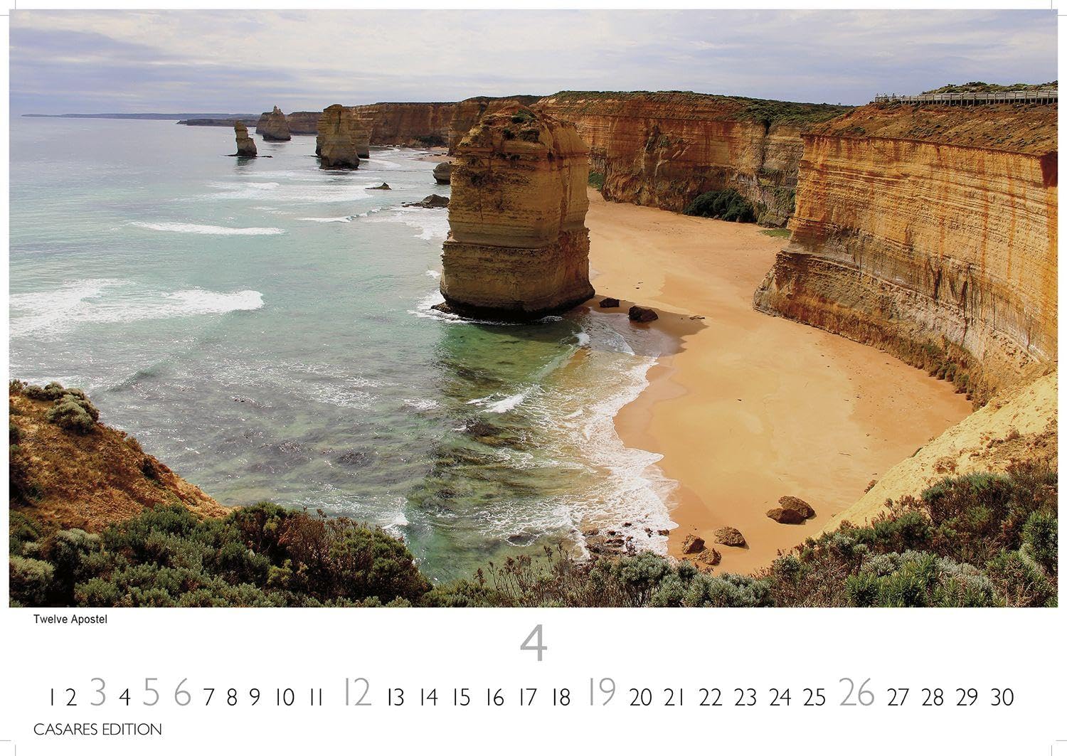 Australien Kalender 2026 – Wandkalender | Fotokalender Ozeanien 24x35cm – 12 atemberaubende Landschaften aus Down Under, perfekt als Geschenk & Wanddeko