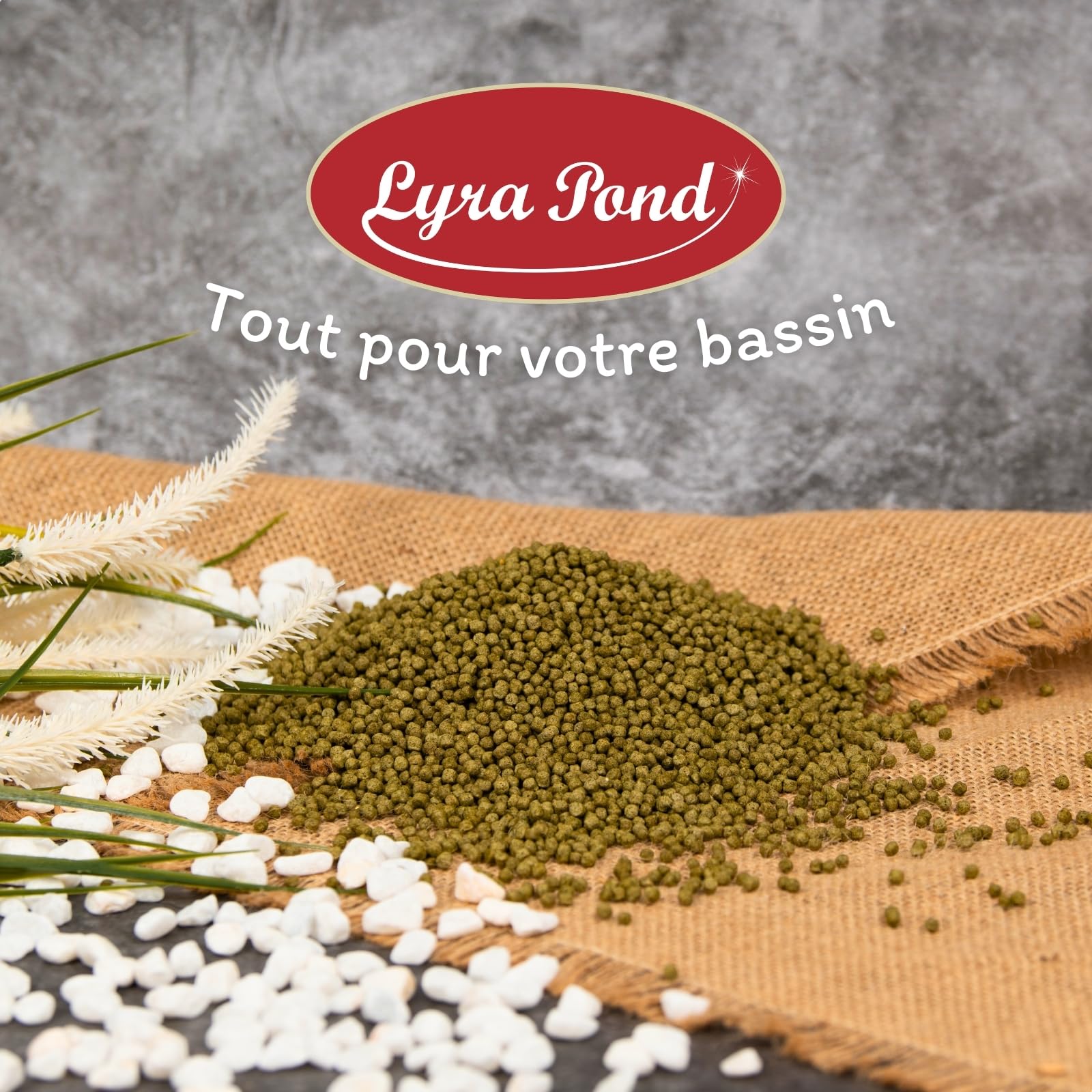 Lyra Pond® 2 x 10 L (7,36 kg) Koi Beauty Pellets Staple Poissons Bassin | Intensifie les couleurs des poissons | Riche en protéines, farine d’insectes & spiruline | Faible énergie