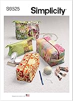 Vista 1 de Simplicity SS9525OS Kit de patrón de costura para bolsa de viaje con estampado mixto, código S9525, talla única