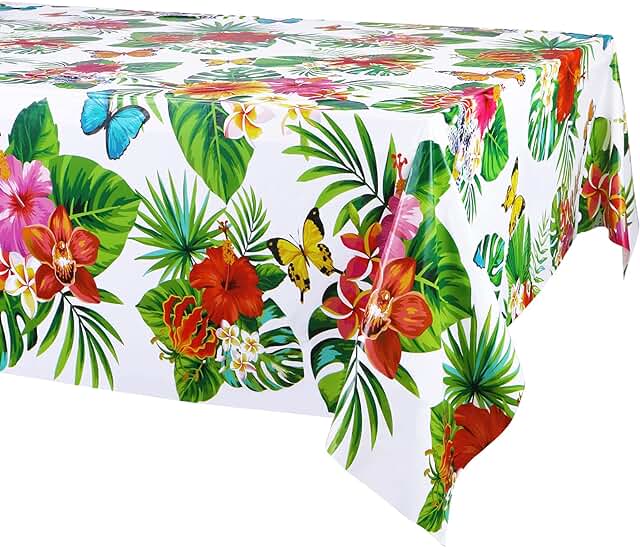 luau tablecloth