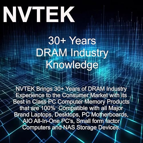 Miniatura 5 de NVTEK 8 GB (1 x 8 GB) DDR3 1600 MHZ PC3-12800 SODIMM 2Rx8 1.35V 204-PIN Memoria de computadora portátil no ECC