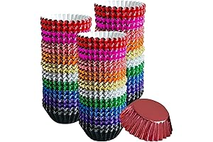 1.25" Mini Foil Cupcake Liners | 500-Count