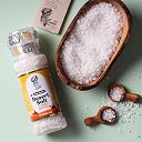 Urban Platter Summer Harvest Desert Salt Grinder, 200g (Powdered by Lunn | Summer Harvest | Sparkling White Crystals | Longer Dried Salt) gallery image