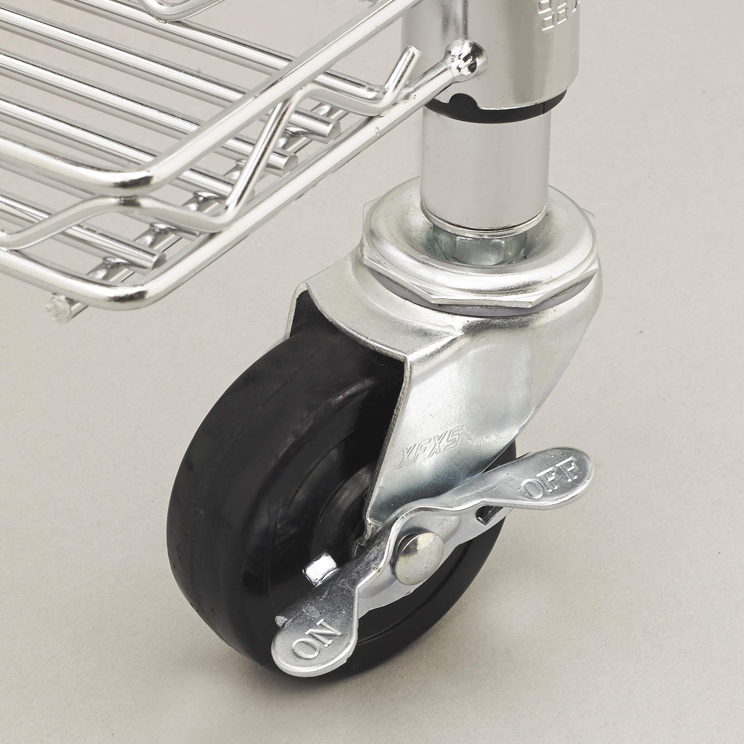SafeRacks Organizer Per Attrezzature Da Golf Extra Large - Scaffale In Acciaio Con Portaombrelli E Ganci, Per 2 Borse E Accessori - 3