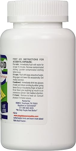 Miniatura 3 de Humco Polvo de ácido bórico 6 onzas