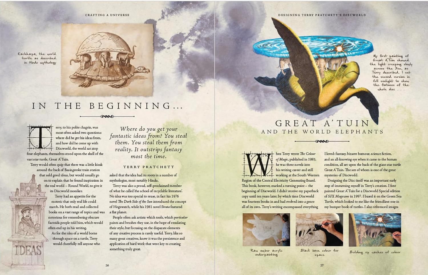 Designing Terry Pratchett’s Discworld: A Full-Color Visual Biography and Tribute―Behind the Scenes of Paul Kidby's Three Decades of Art