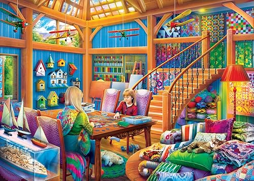 Miniatura 2 de Masterpieces Rompecabezas de 550 piezas para adultos, familia o niños, Hobby Time, 18 x 24 pulgadas