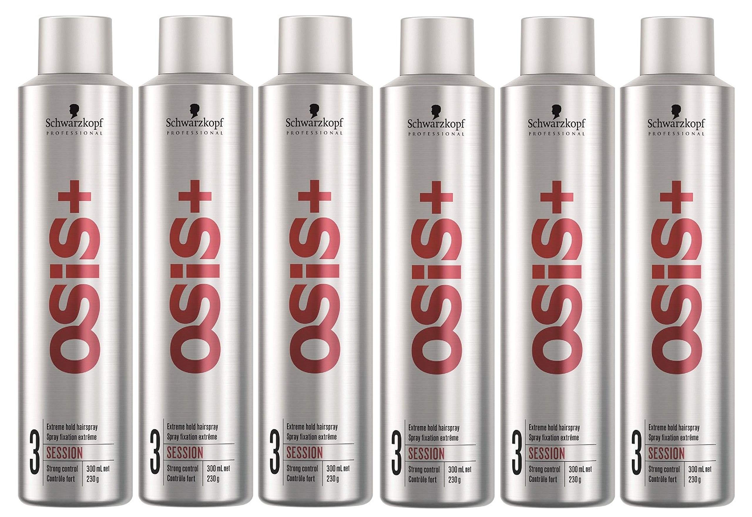 Schwarzkopf Professional Extrem Hold - Laca para el cabello (6 unidades, 300 ml)