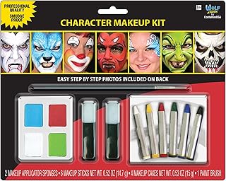 Kit Chractr Maquillaje Prmry Clrs