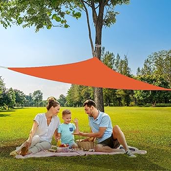 値下中！ BESSの家 フラップシェード 三角 2枚セット(オレンジ) BESS の家 - デッキライフの楽しさを広げるシェードが新登場