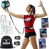 OVANTO Volleyball Training Equipment Aid – Solo Volleyball Equipment in 4 Styles to Serve, Spike, Set and Pass Like a Pro - Adjustable Volleyball Practice Equipment Gift for Beginners & Experts VT Pro