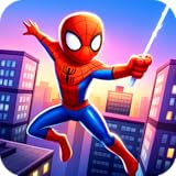 Hybrid combo abilities Spiderman Simulator Mega Power Hero Mission