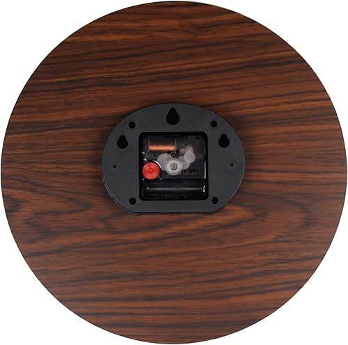 Miniatura 7 de KI Store Relojes de pared silenciosos para sala de estar, cocina, baño, granja, cabaña, sin tictac, reloj decorativo de 12 pulgadas, relojes