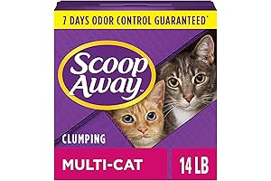 Scoop Away Multi-Cat Clumping Cat Litter, Scented