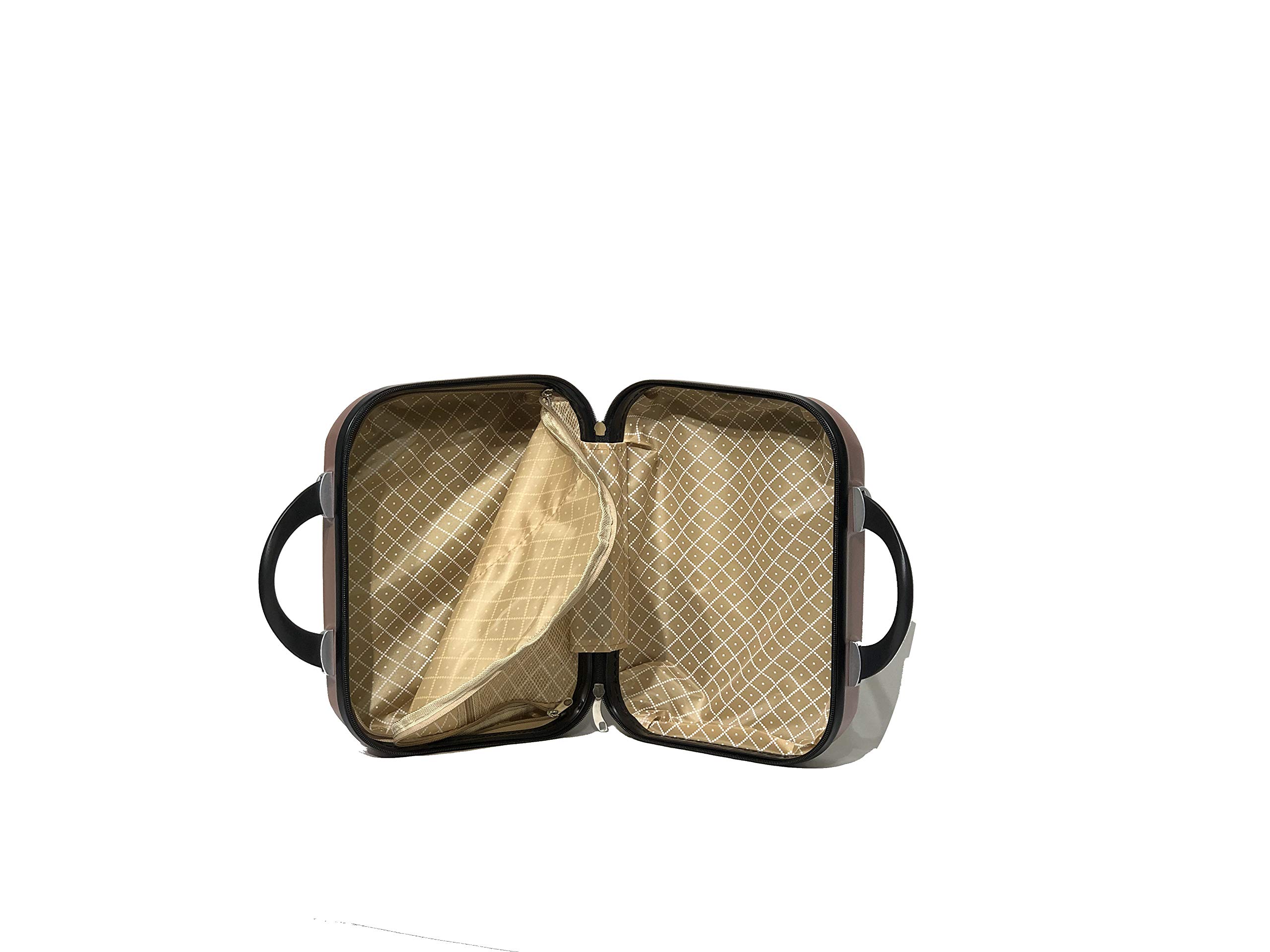 Abs Vanity accompagner Votre Valise (Rose Gold (5806), 15 Pouces)