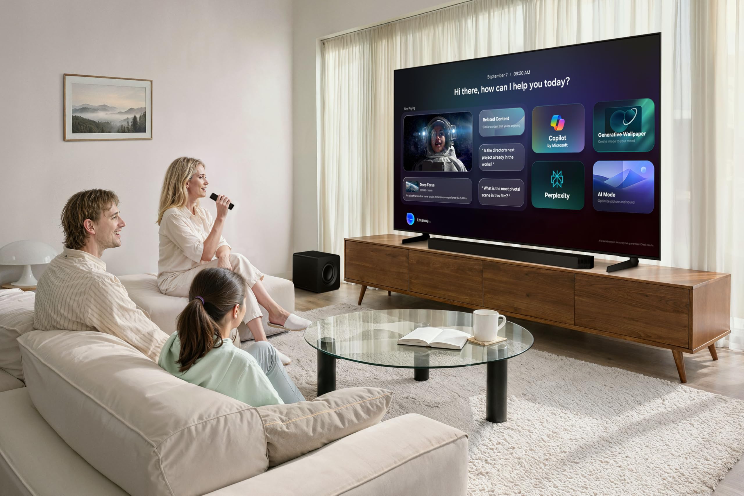 Samsung Smart TV 43 Pouces QN70H Mini LED Neo QLED 4K, Quantum Mini LED, Real QLED 100% de Volume de Couleurs, Processeur Crystal 4K Optimisé par l'IA, Motion Xcelerator, Vision AI Companion [2026]