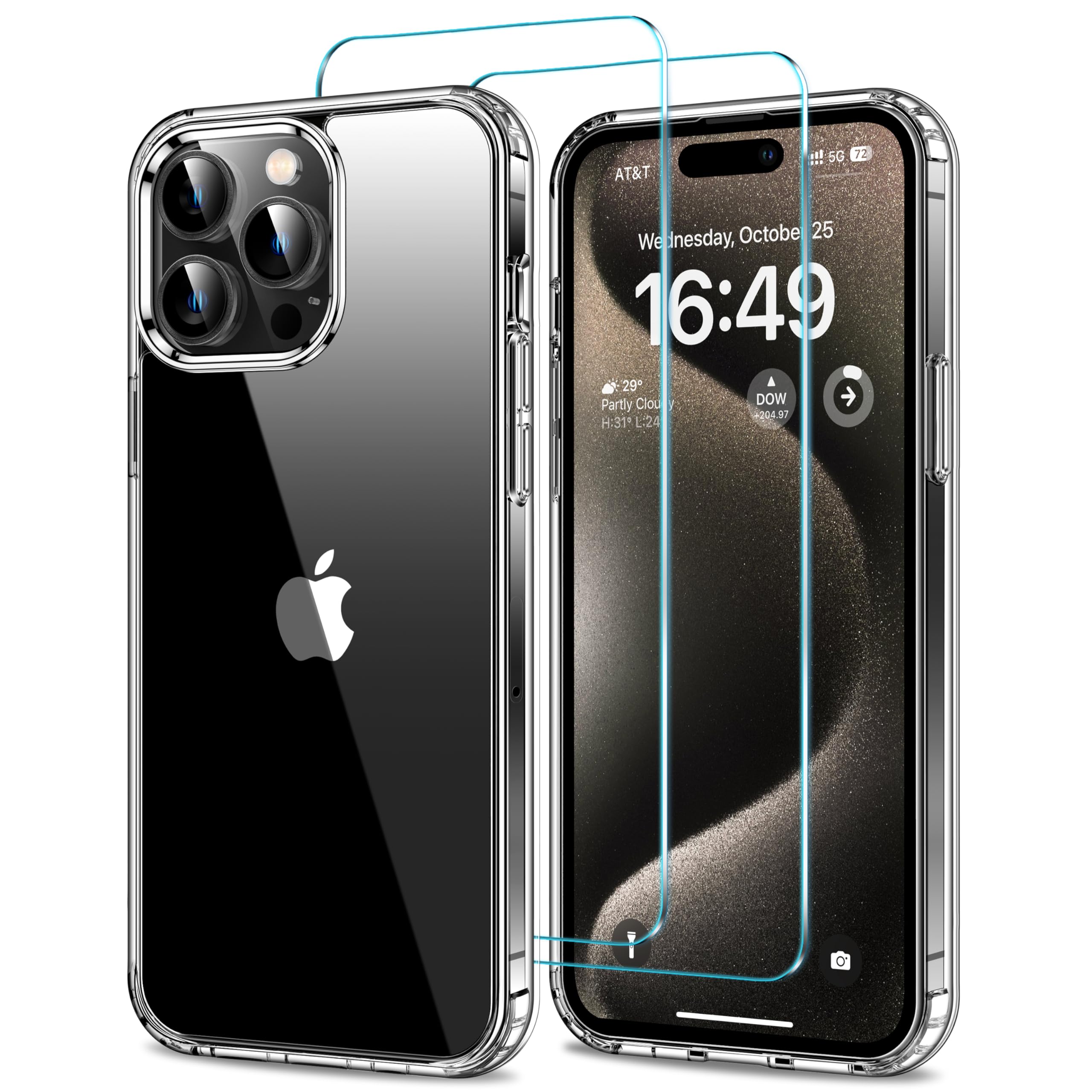 HOOMIL Hülle für iPhone 13 Pro, Vollständiger Kameraschutz,