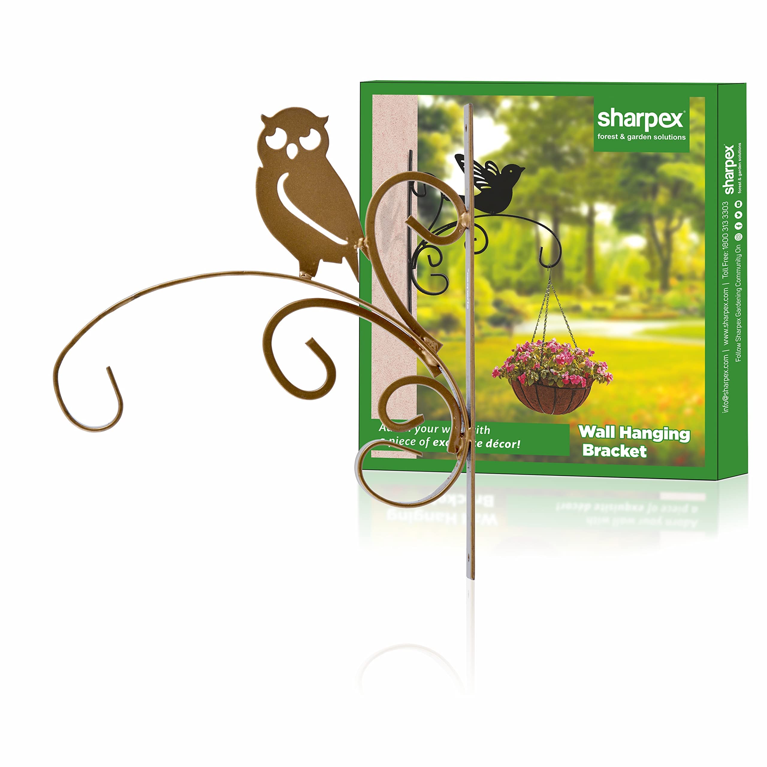Metal Wall Brackets - Decorative Plant Hangers -5