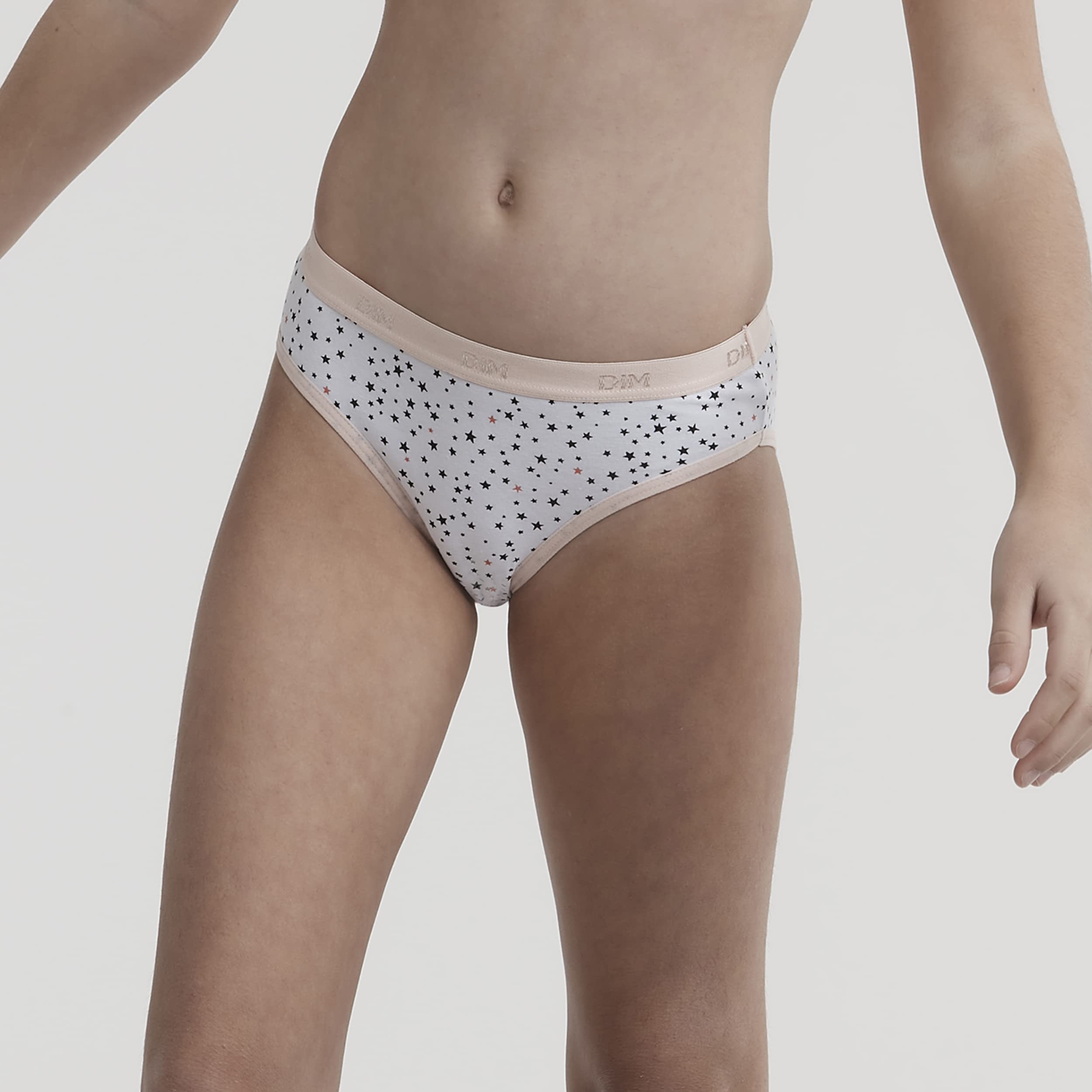 Dim Slip Les Pockets Coton Doux X6 Bragas Niñas (Pack de 6)