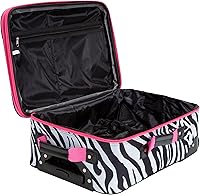 Vista 378 de Rockland, juego de equipaje de dos piezas, Carbón), F102