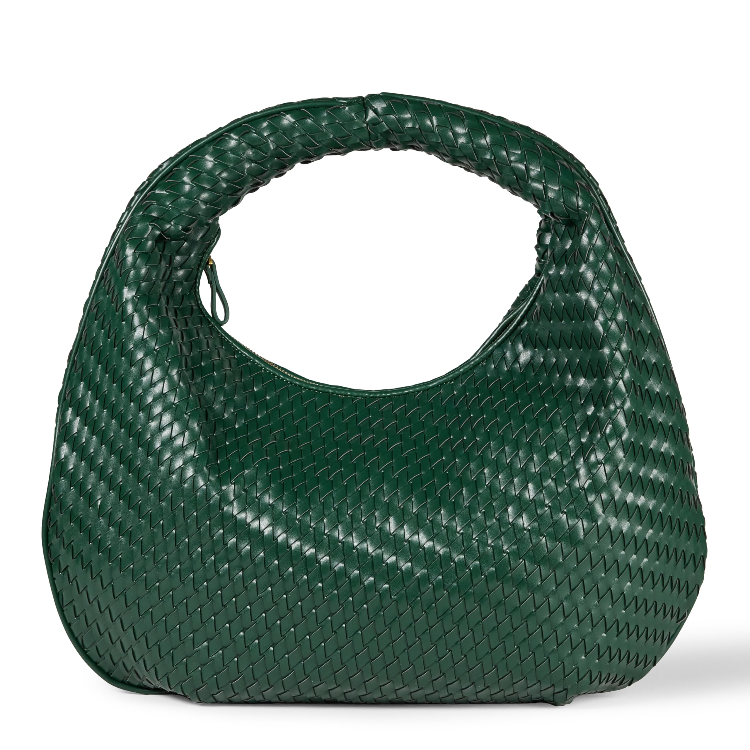 Amazon Essentials Woven Shoulder Bag, Green