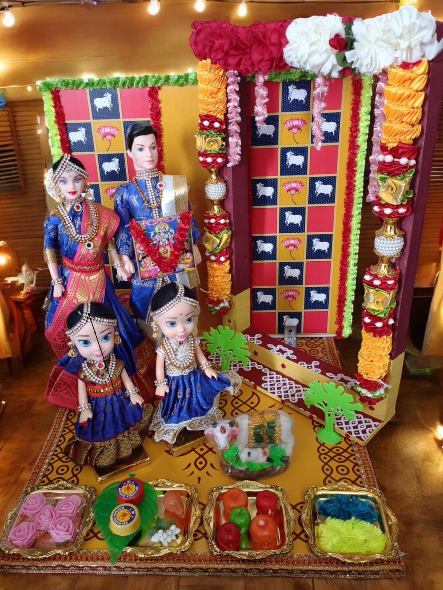Decorative Handmade Housewarming ceromony Dolls Set (B0DF6CQZ4K) Amazon Price History, Amazon Price Tracker