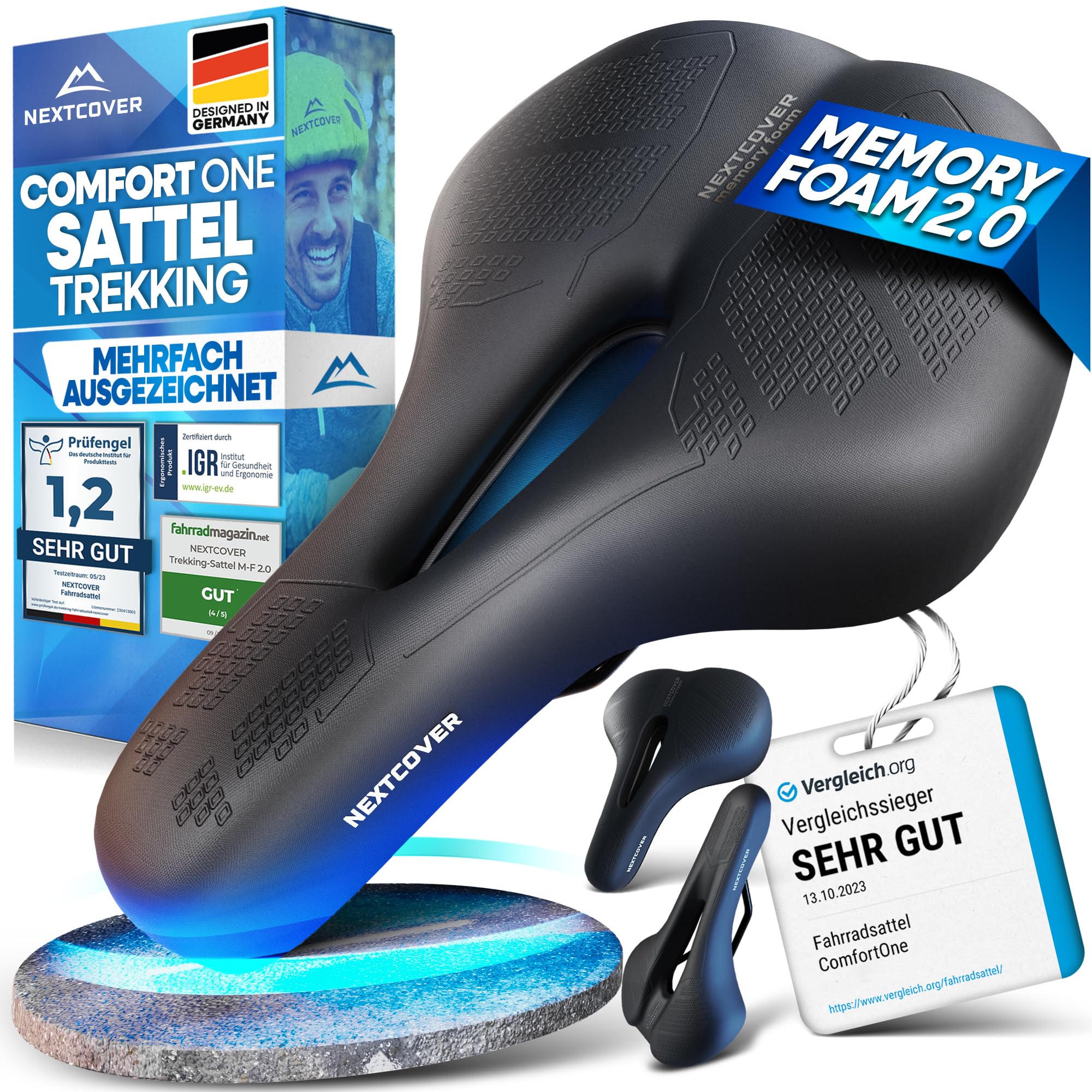 NEXTCOVER Fahrradsattel (Trekking)